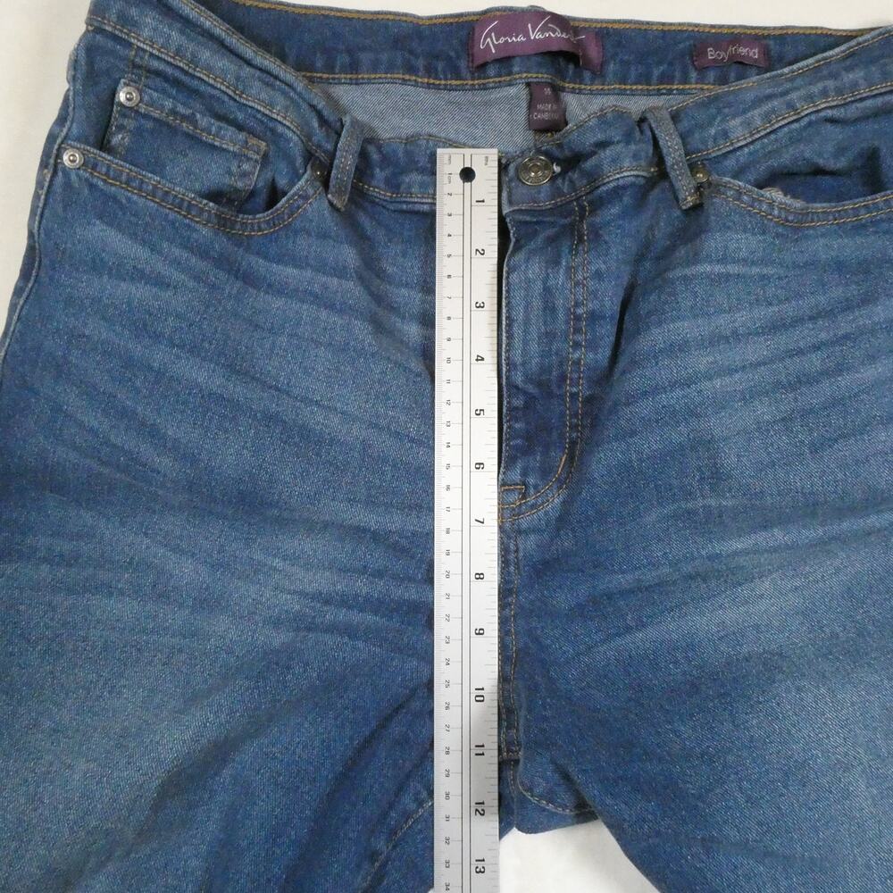 Gloria Vanderbilt Boyfriend Jeans Straight Leg Relaxed - Picture 7 of 8